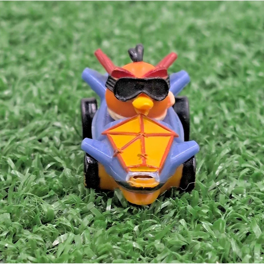 Angry Birds Go Telepods Kart Racer Car Toy Lot Flag Vintage